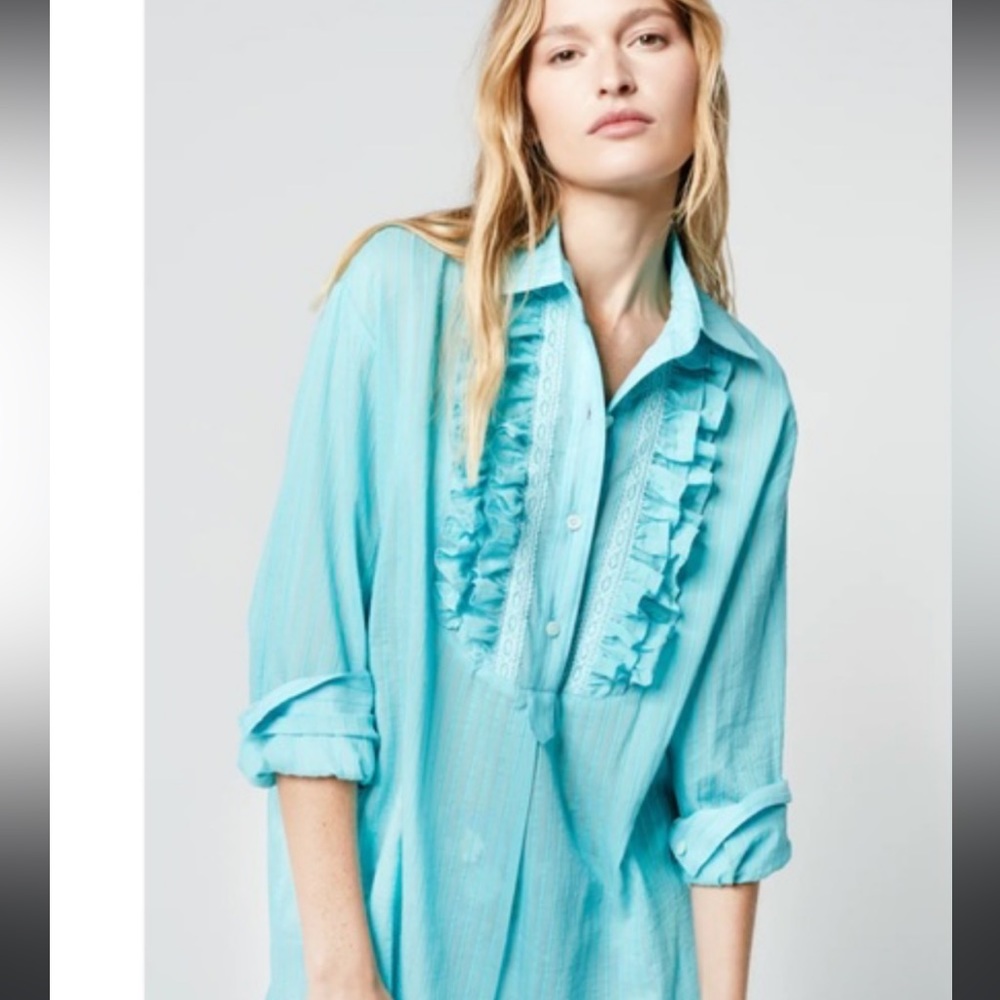 Smythe Oversized Tuxedo shirt